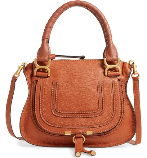 chloe marcie small tan|chloe marcie bag.